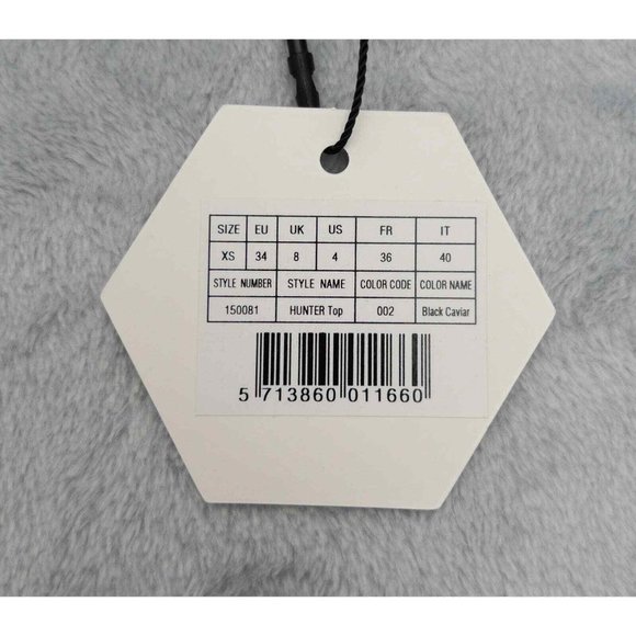 OW INTIMATES Hunter Bra Top Size XS NWT Black Caviar 2 - 0156 - Picture 9 of 10